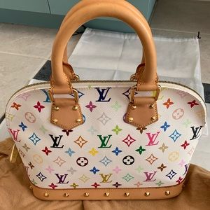 Louis Vuitton Alma PM White multicolor